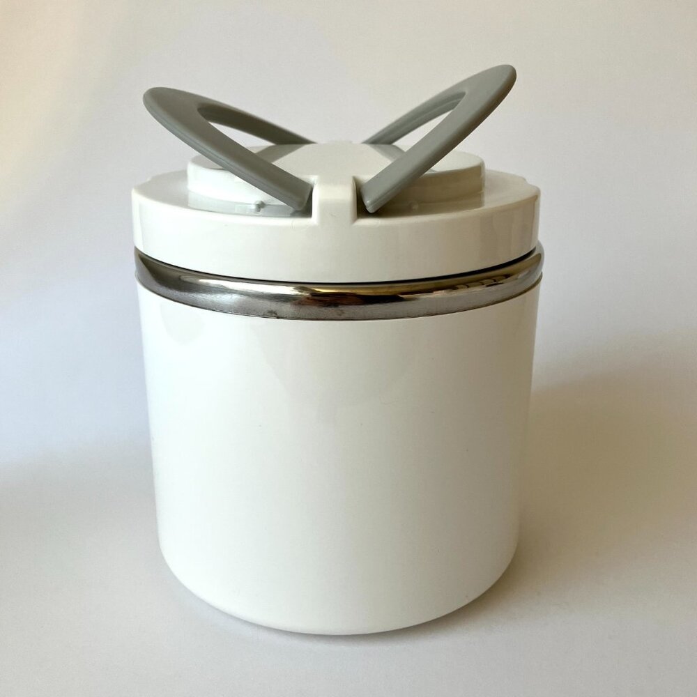 Insulated Food Jar Dual-Handled Leakproof Container Stainless Steel Storage